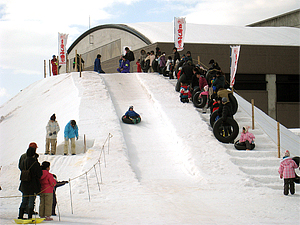 しか 祭り 雪